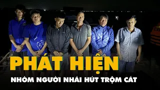 Phát hiện nhóm người nhái hút trộm cát trên sông Tiền