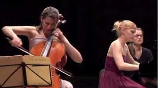 Brahms Sonata op.38 1st mvt Camille Thomas and Beatrice Berrut