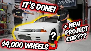 R32 GTR IS FINALLY PAINTED! + HUGE ANNOUNCEMENT!