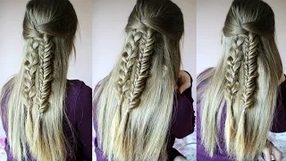 Double Half Up Braided Hairstyle | Braidsandstyles12