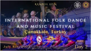 Rampoe UGM - Medley Rapai Geleng dan Meusare-sare di International Troya Folk Dance & Music Festival