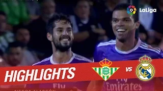 Highlights Real Betis vs Real Madrid (1-6)