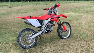 2008 CRF250X first ride (full video)
