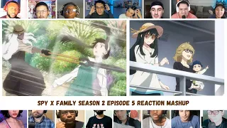 Spy x Family Season 2 Episode 5 Reaction Mashup, スパイ x ファミリー シーズン 2 エピソード 5 リアクション マッシュアップ