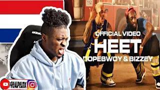 Dopebwoy & Bizzey - Heet (Official Video) 🇳🇱🔥 REACTION