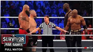 WWE 2K23 Bobby Lashley Omos vs Brock Lesnar Braun Strowman 2out of 3 falls match