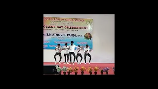 College cultural 💥😎 group dance 🤩 performance tamil ✨😍 ... #college #cultural #dance #mass #friends