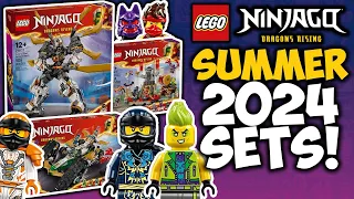 Ninjago SUMMER 2024 Sets REVEALED! Evil Jay, HUGE Cole Mech, Elemental Masters, & More! 🤯