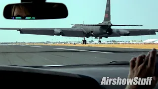 U-2 Dragon Lady Chase Car! - California Capital Airshow 2021