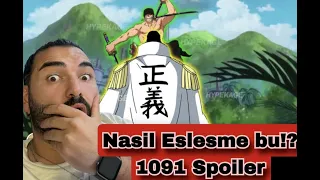 ZORONUN RAKIBI... INANILMAZ!! ONE PIECE 1091 SPOILER INCELEME