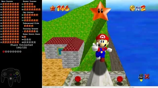 Super Mario 74 Ten Years After v3.74 - Training Grounds + Overworld Stars (Savestateless)