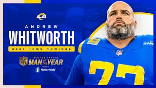 Andrew Whitworth Is The Rams' 2021 Walter Payton Man Of The Year Nominee