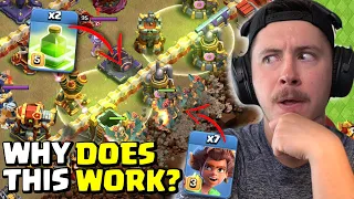 THIS SPELL & troop COMBO WORKS BETTER than you think (Clash of Clans)