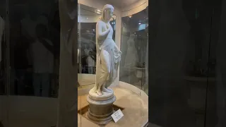 Veiled Rebecca - marble statue at Salar Jung Museum, Hyderabad