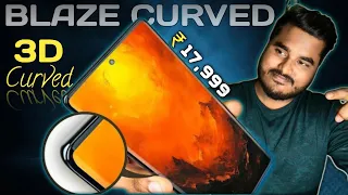 Cheapest And Best *Curved Screen* Phone Under 20000 Budget . Lava Blaze Curve 5G Full #review .
