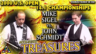 U.S. OPEN 14.1: Mike SIGEL vs John SCHMIDT - 2000 U.S. OPEN 14.1 CHAMPIONSHIPS