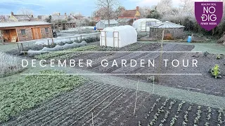 Winter Tour of Ground and Store, Compost and No Dig Bed Prep