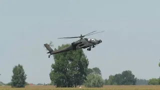 12-08-'22    Apache   Q29   Laagvlieg oefening  Overdiepse polder. (Bergse Maas, Oude maasje)