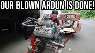 Blown Ardun First Start! - Crazy Hot Rod History Found!!