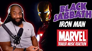 First Time Hearing BLACK SABBATH - IRON MAN | (MARVEL Trailer Music Reactions)