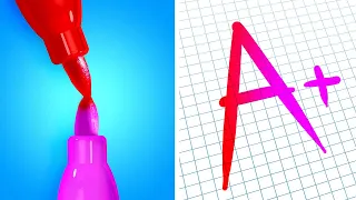 VIRAL SCHOOL HACKS YOU SHOULD TRY || School Crafts and Art Ideas
