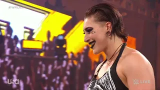 WWE NXT ROXANNE PEREZ VS RHEA RIPLEY 10/18/22