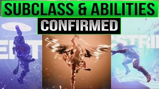 Destiny 2 Subclasses Dawnblade / Sentinel / Arcstrider W/ NEW ABILITIES CONFIRMED & EXPLAINED