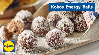 Einfache Kokos-Energy-Balls | Vegan | 5 Zutaten | Lidl Kochen