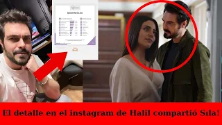 The detail on Halil's Instagram was shared by Sıla!