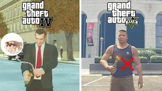 GTA 4 Vs GTA 5 - GTA 4 Is Still Better | Details Physics Comparison