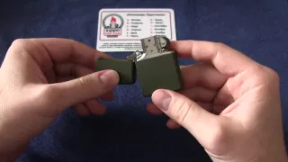 люфт крышки у Zippo