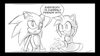 Amy Wishes Sonic would like her 🦔🤔 / Comic Made By Myly14