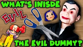 What's Inside The Evil Dummy? Cutting Open Creepy Dummy