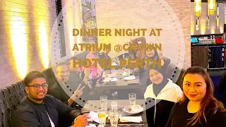 Sultan Pemurah Dinner Di Hotel Crown Perth. Makan Makan Perth with Afiq's Family and The Housemate