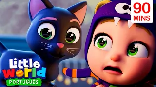 Gatinho Maroto 🐈‍⬛ | O Mundo de Nina e Nico - Little World Português