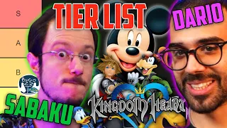 DARIO MOCCIA e SABAKU TIER LIST di KINGDOM HEARTS tutti i videogiochi