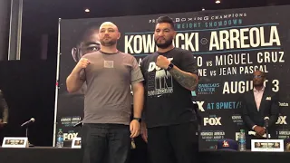 KOWNACKI VS ARREOLA FACE OFF #PBCONFOX