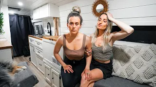 BIG PROBLEMS WITH OUR TINY HOUSE | (reality of van life)