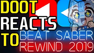 Bandoot REACTS TO BEAT SABER REWIND 2019