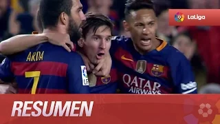 Resumen de FC Barcelona (2-1) Sevilla FC