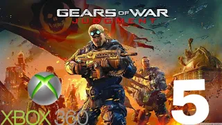Gears Of Wars Judgment Campaign 5 Mission Wharf (Xbox 360) Playthrough [108p3]