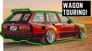 1989 BMW 320i TURBO Wagon: One of One Live to Offend Widebody StreetSweeper!