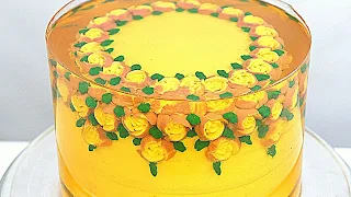 3D JELLY CAKE TUTORIAL │ AMAZING JELLY CAKE │ CAKE TRENDS │CAKES BY MK