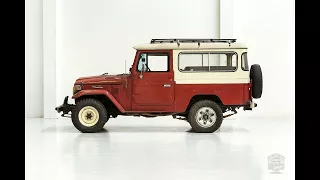 1981 Toyota Land Cruiser FJ43 Restoration Project