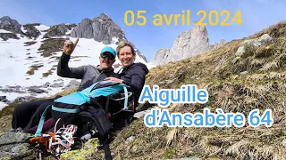 Cabanes  et  Aiguille  d'ansabère !