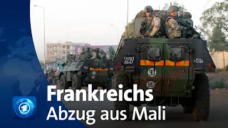 Anti-Terror-Einsatz: Frankreich kündigt Abzug aus Mali an
