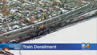 Freight Train Derails After Crash On Highway 85 In Weld County