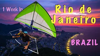 How to Spend 1 Week in Rio de Janeiro, Brazil (Hang-Gliding, Hiking, Christ the Redeemer, Football)