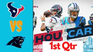 Houston Texans vs. Carolina Panthers Highlights 1st QTR Full HD | NFL Week 8, 2023