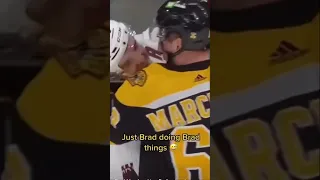 Brad Marchand had a little message